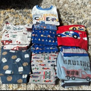 Lot - 7 Sets Toddler PJs